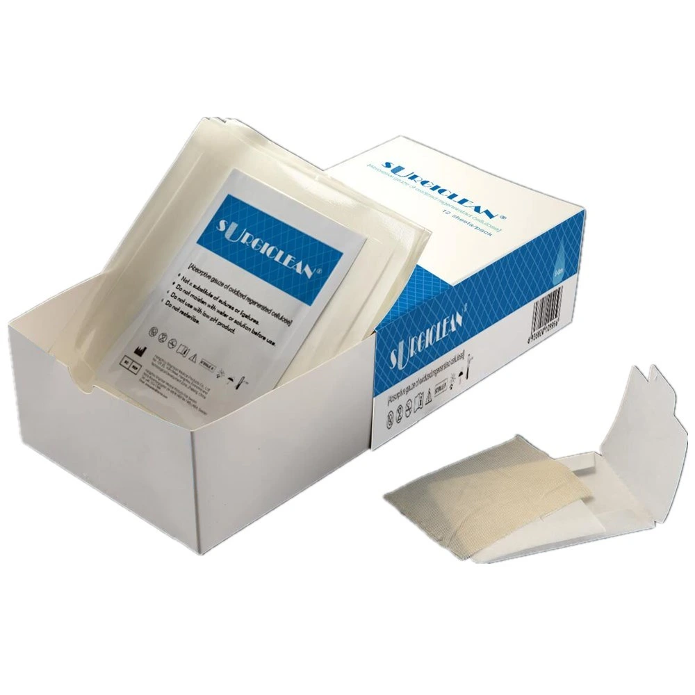 Hemostatic Product Absorbable Gauze Stop Bleeding Within Minutes Chinese Manufacturer