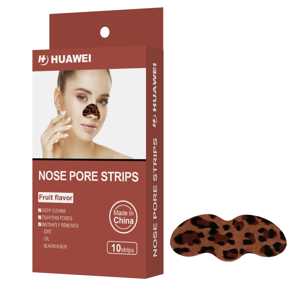 Customized Logo and Design Nose Blackhead Peel off Deep Cleaning Nose Pore Strip Tea Tree Oil OEM Wholesale