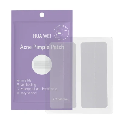 Visage menton joue front grand bouton, patch hydrocolloïde contre l'acné pour le traitement des taches d'acné du corps avec de l'huile d'arbre à thé et de l'acide salicylique 2PC/Sjheet